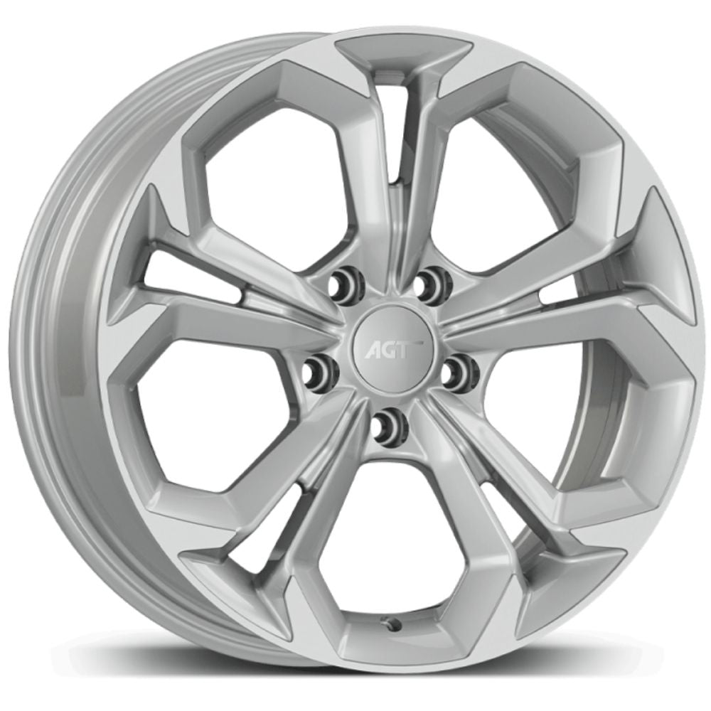 AGT Wheels 17 inç 5*108 ET35 Metalik Gri Jant Takımı (J-4592)