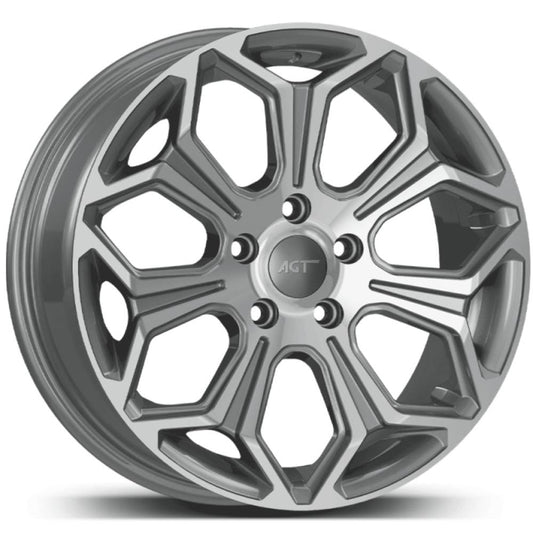 AGT Wheels 17 inç 5*114 ET38 Metalik Gri Jant Takımı (J-4599)