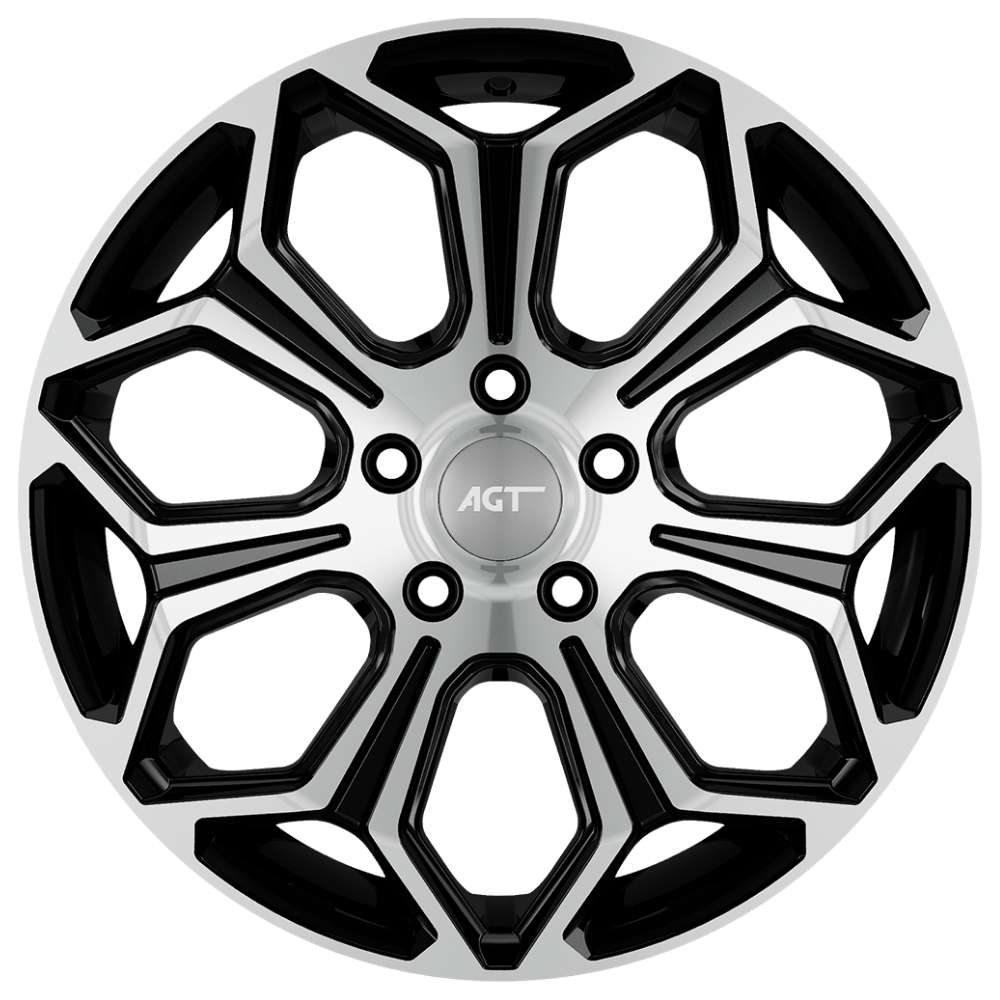 AGT Wheels 17 inç 5*115 ET38 Siyah Jant Takımı (J-4603)