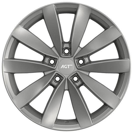 AGT Wheels 17 inç 4*100 ET35 Metalik Gri Jant Takımı (J-4607)