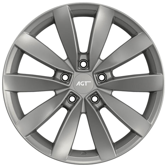 AGT Wheels 17 inç 4*108 ET25 Metalik Gri Jant Takımı (J-4611)