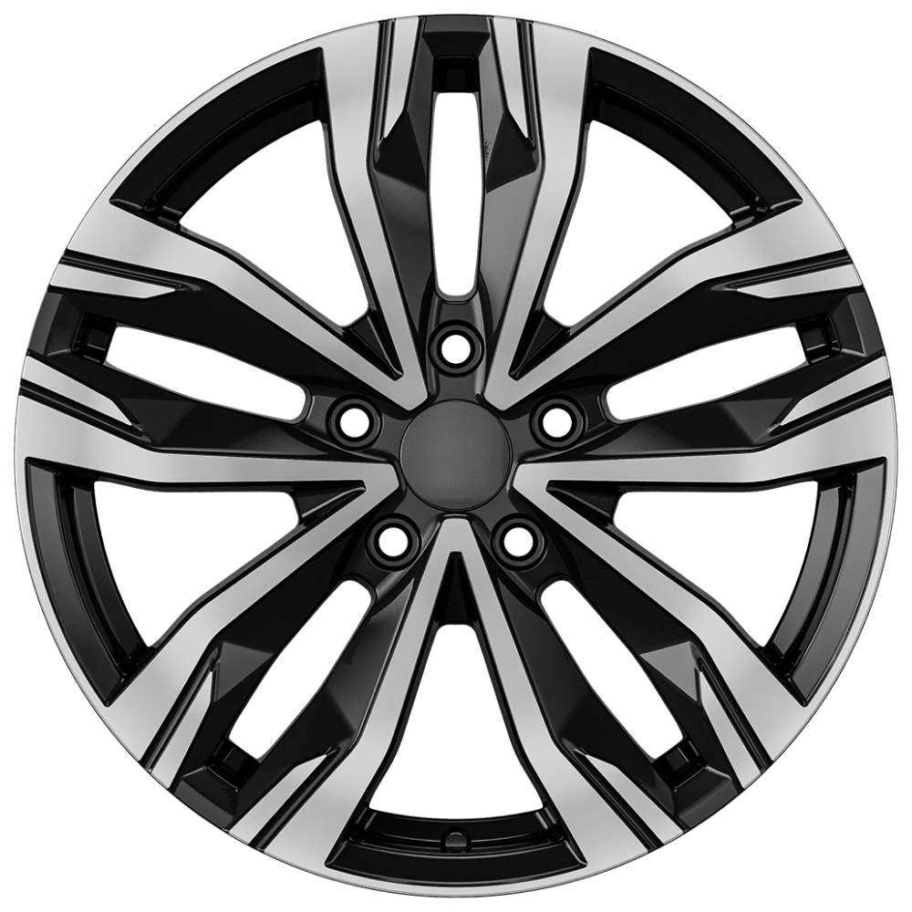 AGT Wheels 17 inç 5*114 ET40 Parlak Siyah Jant Takımı (J-4602)