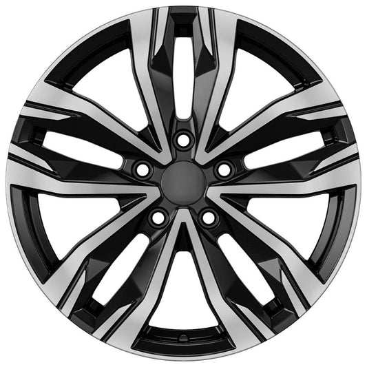 AGT Wheels 17 inç 5*114 ET40 Parlak Siyah Jant Takımı (J-4602)