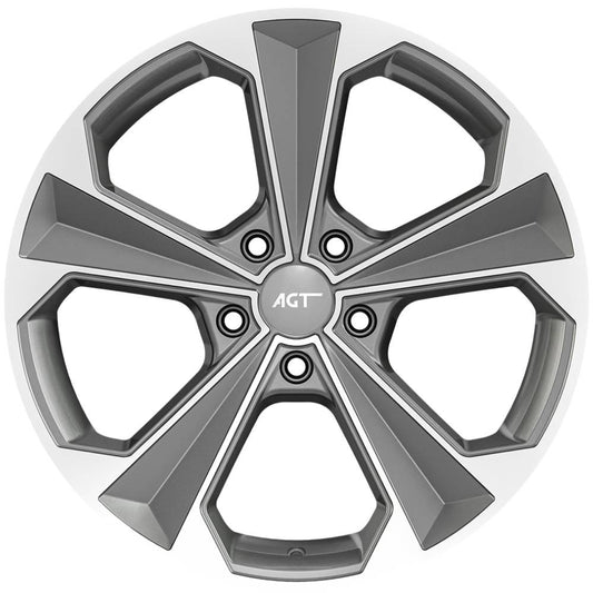 AGT Wheels 18 inç 5*114 ET38 Metalik Gri Jant Takımı (J-4664)