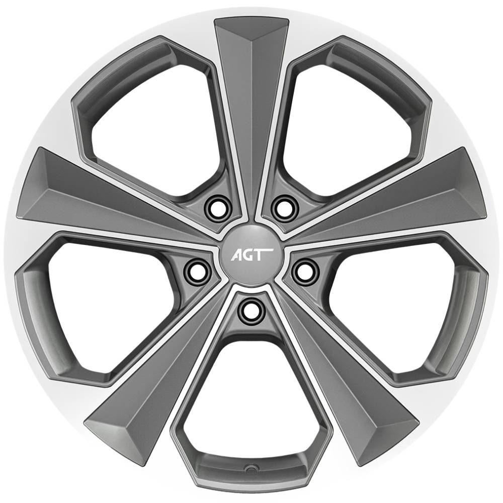 AGT Wheels 18 inç 5*114 ET38 Metalik Gri Jant Takımı (J-4664)