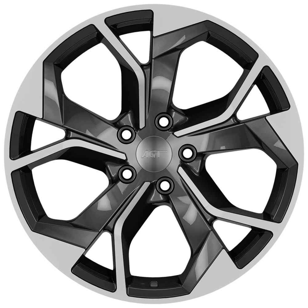 AGT Wheels 18 inç 5*112 ET35 Füme Jant Takımı (J-4648)