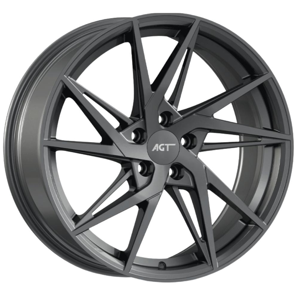 AGT Wheels 18 inç 5*105 ET35 Siyah Jant Takımı (J-4635)