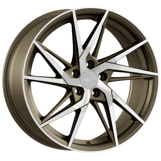 AGT Wheels 18 inç 5*108 ET35 Mat Bronz Jant Takımı (J-4641)