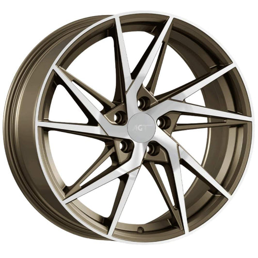 AGT Wheels 18 inç 5*114 ET35 Bronz Jant Takımı (J-4666)