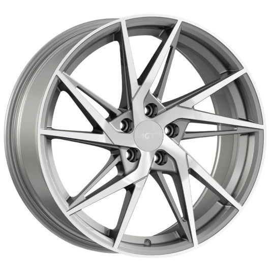 AGT Wheels 18 inç 5*114 ET35 Metalik Gri Jant Takımı (J-4668)