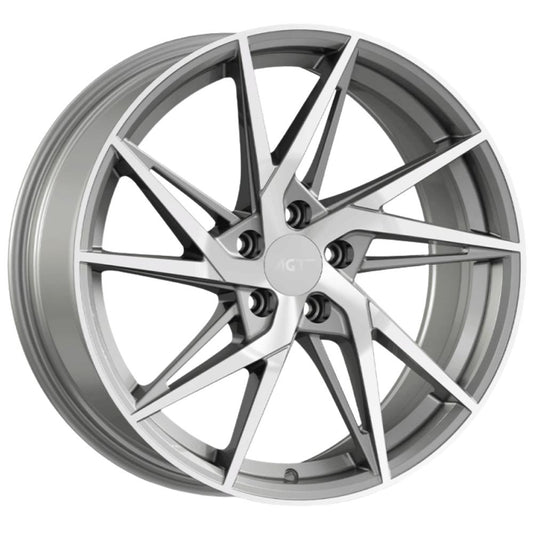 AGT Wheels 18 inç 5*112 ET35 Metalik Gri Jant Takımı (J-4651)