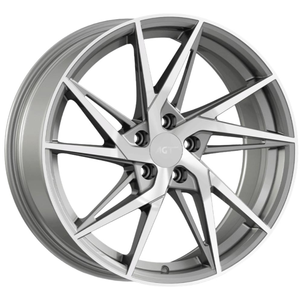 AGT Wheels 18 inç 5*112 ET35 Metalik Gri Jant Takımı (J-4651)