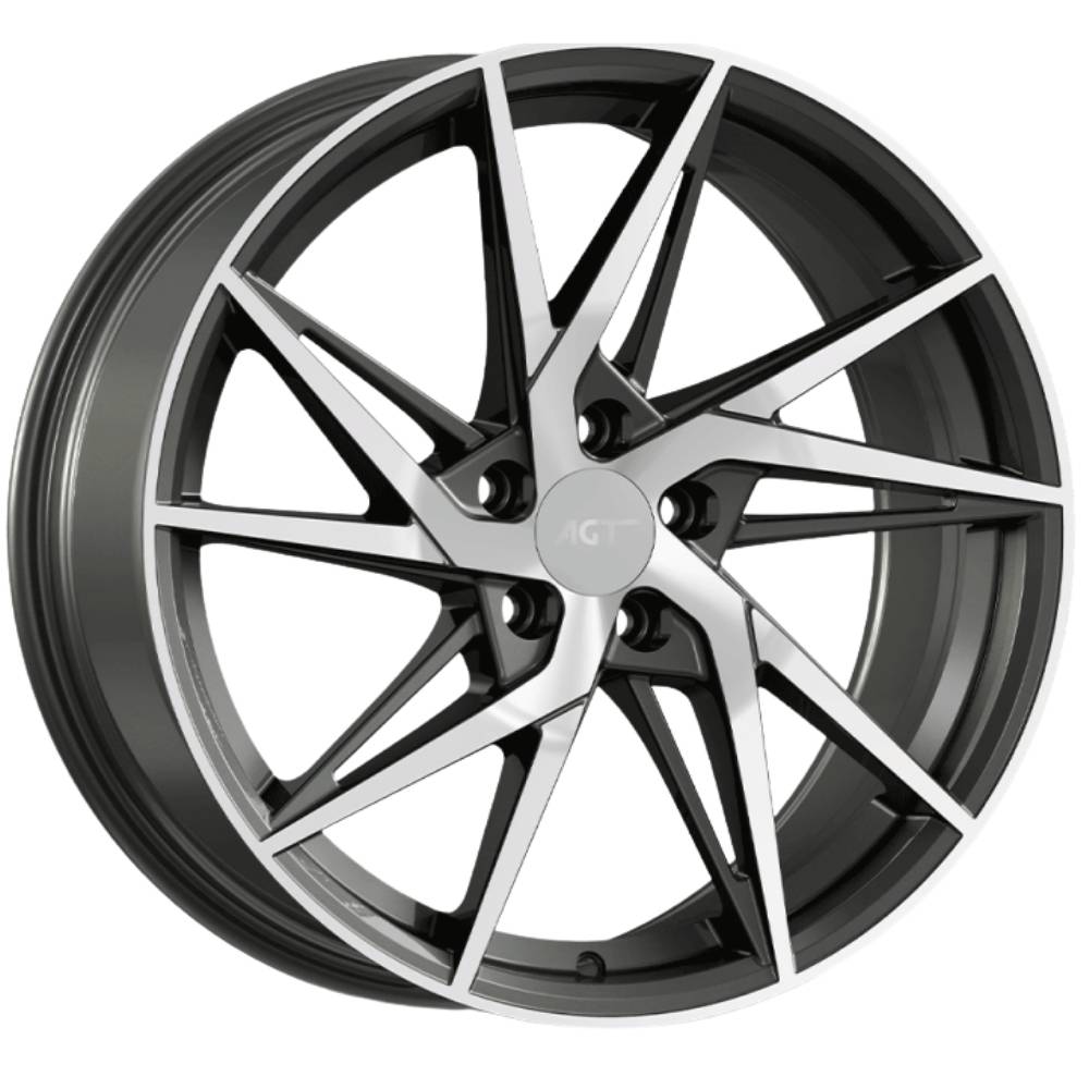 AGT Wheels 18 inç 5*112 ET35 Füme Jant Takımı (J-4652)