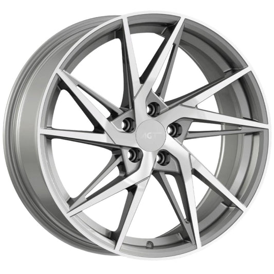 AGT Wheels 18 inç 5*115 ET38 Metalik Gri Jant Takımı (J-4677)