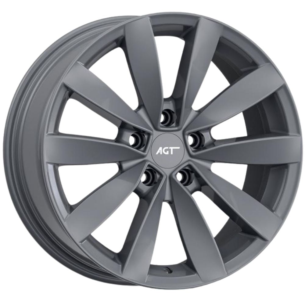 AGT Wheels 18 inç 5*112 ET42 Füme Jant Takımı (J-4655)