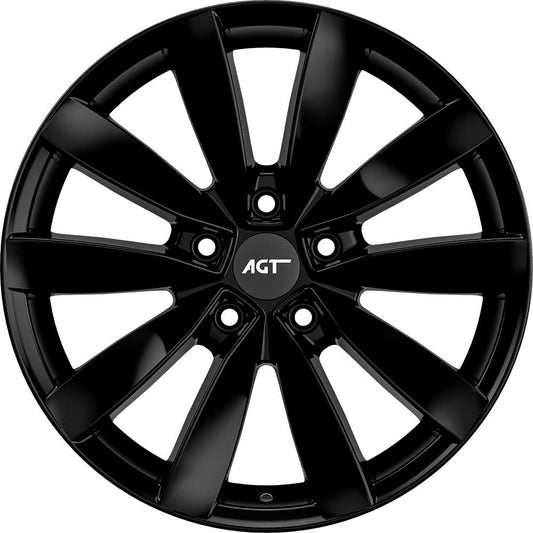 AGT Wheels 18 inç 5*112 ET42 Parlak Siyah Jant Takımı (J-4654)