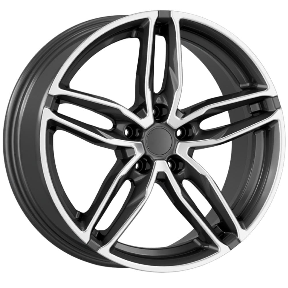 AGT Wheels 19 inç 5*112 ET42 Füme Jant Takımı (J-4704)