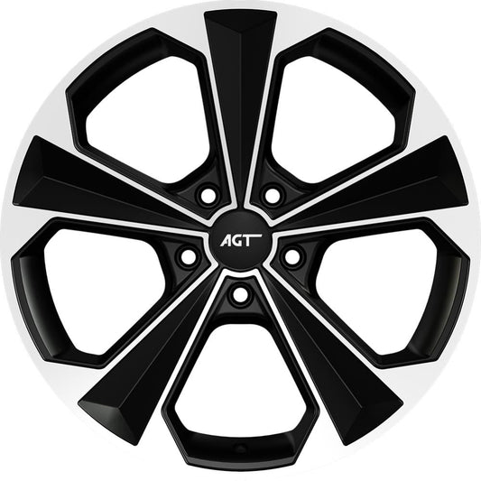 AGT Wheels 19 inç 5*108 ET38 Mat Siyah Jant Takımı (J-4692)