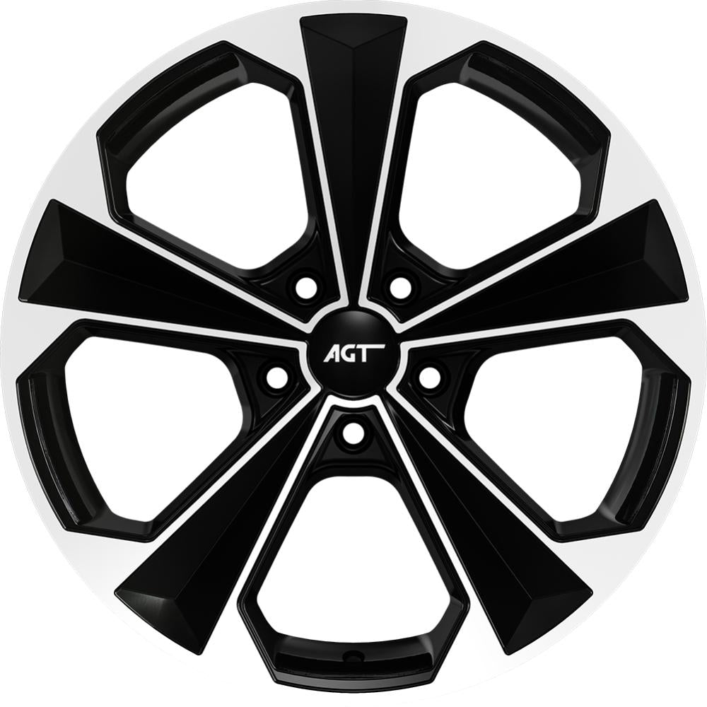AGT Wheels 19 inç 5*112 ET38 Siyah Jant Takımı (J-4693)