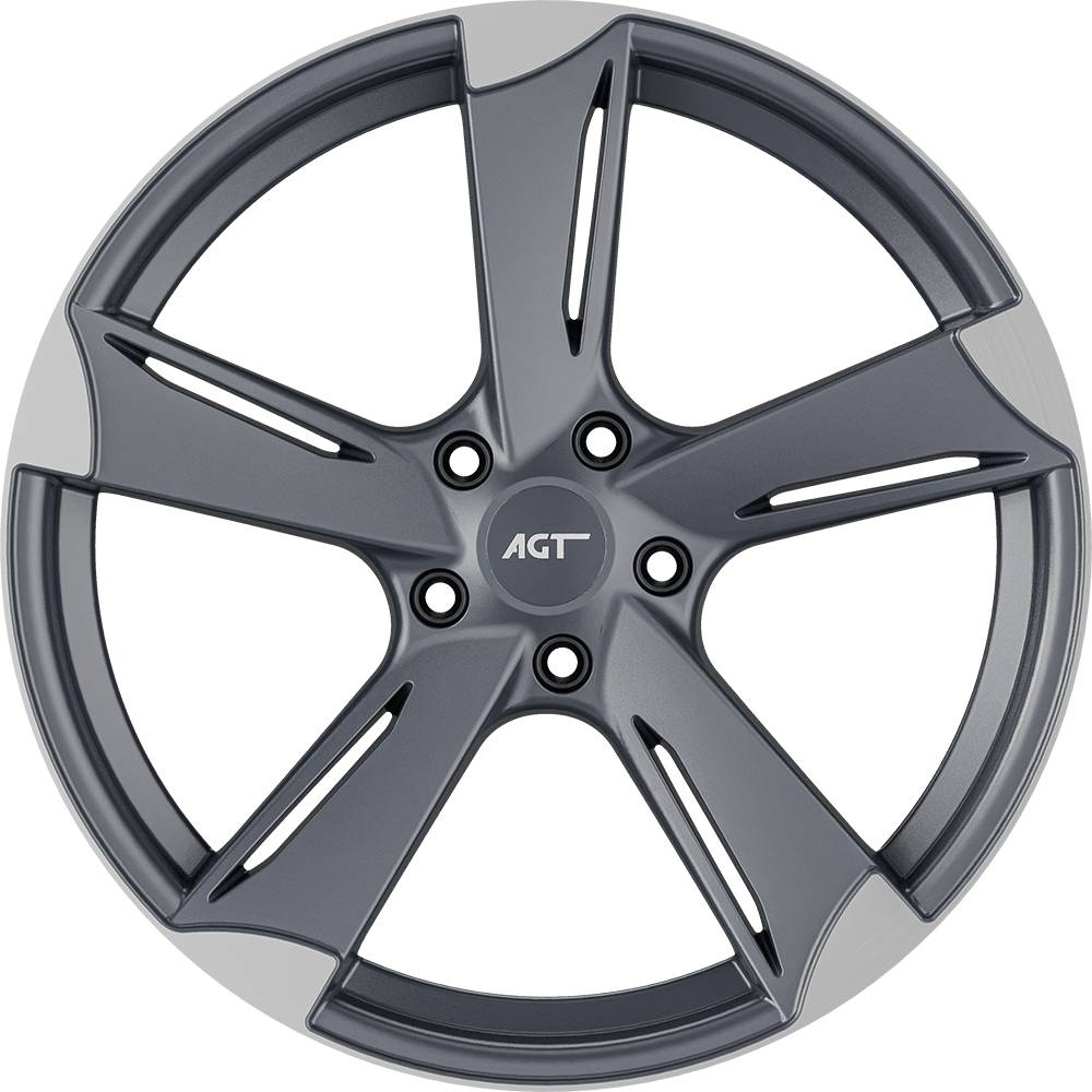 AGT Wheels 19 inç 5*112 ET20 Mat Füme Jant Takımı (J-4706)