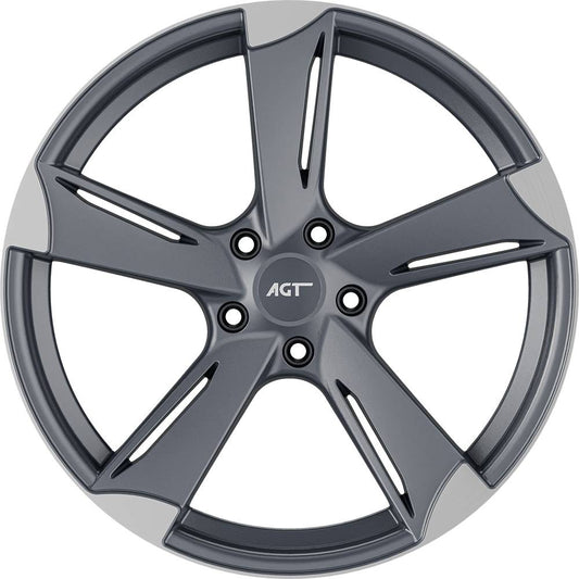 AGT Wheels 19 inç 5*112 ET20 Mat Füme Jant Takımı (J-4706)