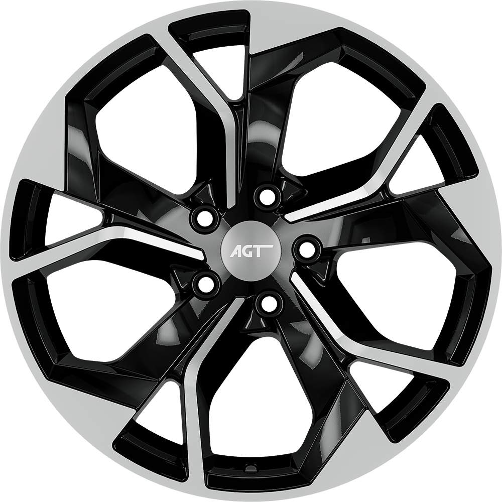 AGT Wheels 19 inç 5*112 ET35 Mat Siyah Jant Takımı (J-4696)