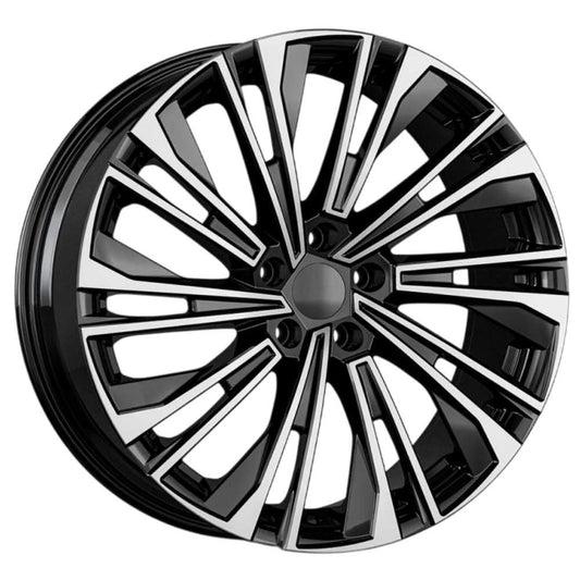AGT Wheels 19 inç 5*108 ET48 Parlak Siyah Jant Takımı (J-4682)
