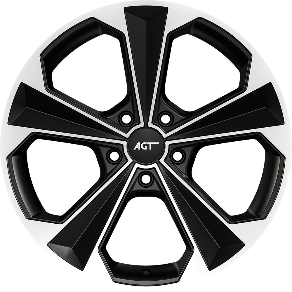 AGT Wheels 20 inç 5*108 ET38 Mat Siyah Jant Takımı (J-4712)