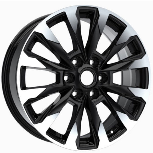 AGT Wheels 20 inç 6*139 ET60 Siyah Jant Takımı (J-4690)
