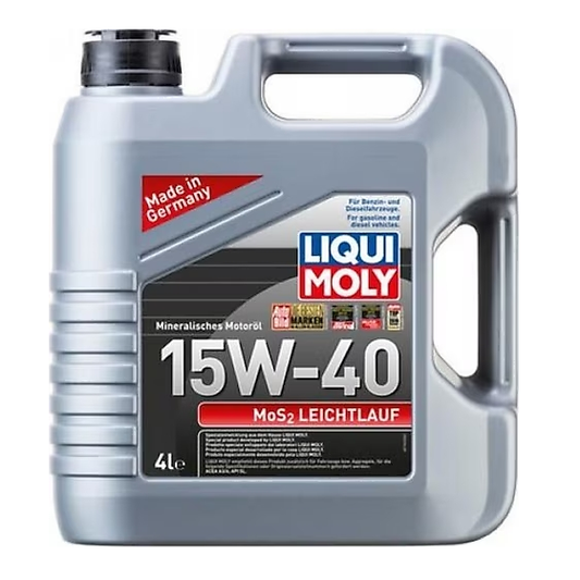 Liqui Moly Super Low Friction MoS2 15W50 Motor Yağı ( 4 Litre) - 2457 - KolayOto