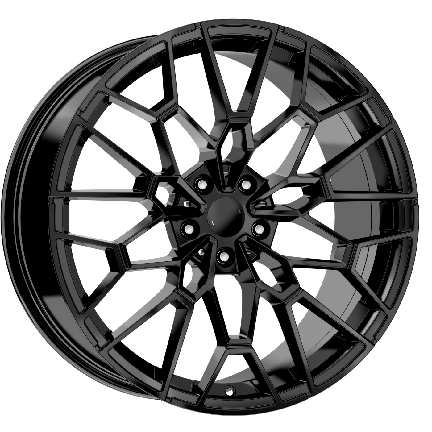 R1 Wheels 20 inç 5*112 ET30 Siyah Jant Takımı (J-3504) - KolayOto