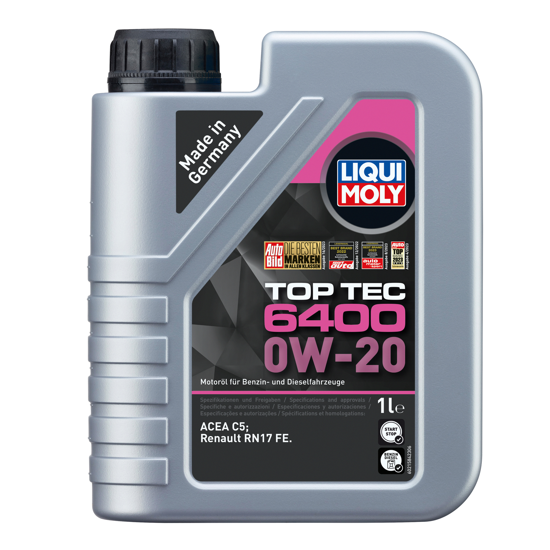 Liqui Moly TopTec 6400 0W20 Motor Yağı (1 Litre) - 21584