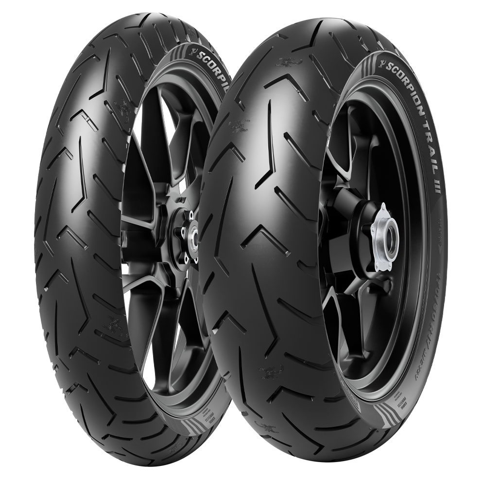 Pirelli Scorpion Trail III 110/80R19 ve 150/70ZR17 Motosiklet Takım Lastiği - KolayOto