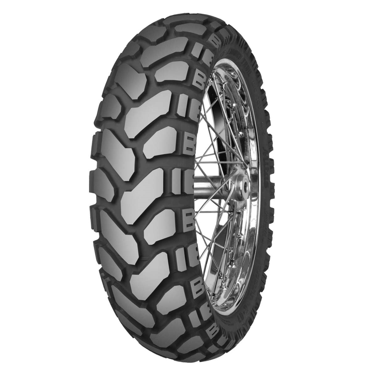 Mitas E07 Plus Enduro 130/80-17 65H Tube Type Motosiklet Lastiği - KolayOto