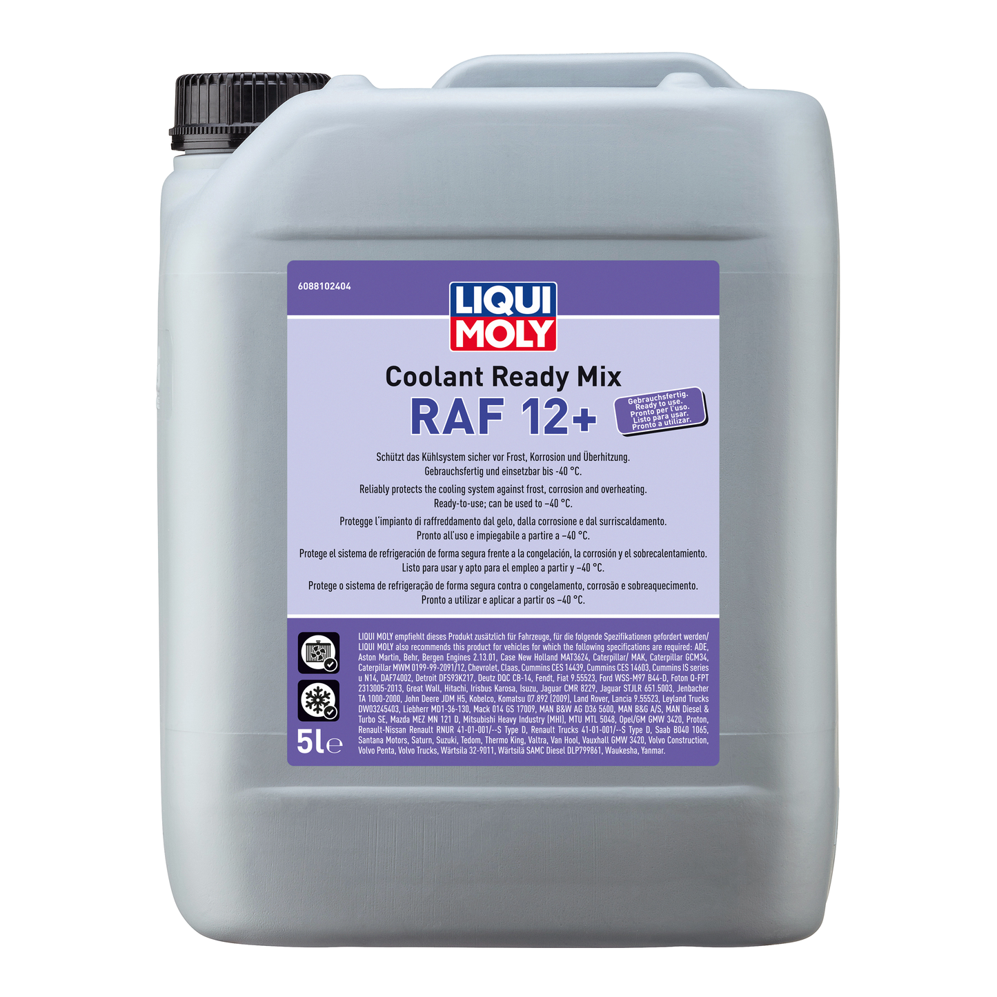 Liqui Moly Radyatör Antifrizi RAF 12+ ( 5 Litre) - 8810 - KolayOto