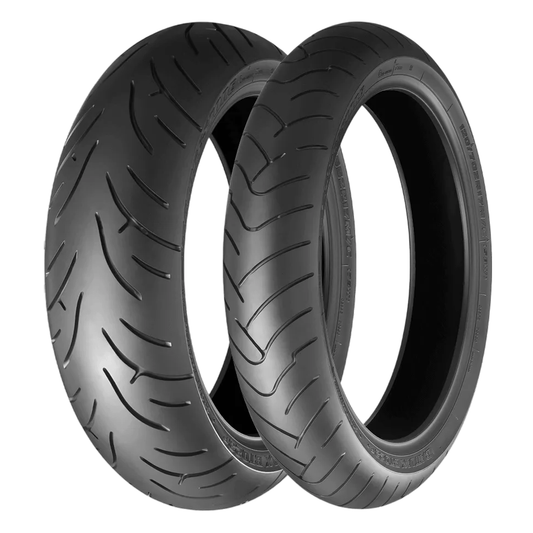 Bridgestone Battlax BT023 120/70-17 ve 180/55-17 Motosiklet Ön-Arka Takım Lastiği - KolayOto