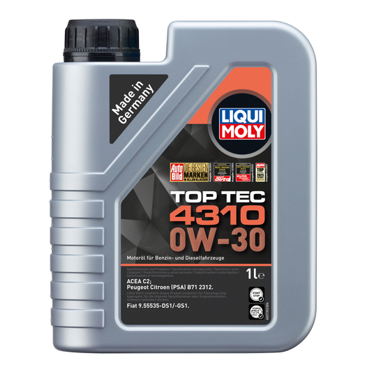 Liqui Moly TopTec 4310 0W30 Motor Yağı ( 1 Litre) - 2361 - KolayOto