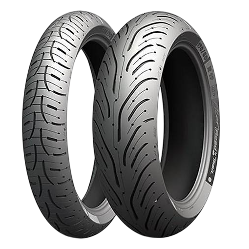 Michelin Pilot Road4 2CT 120/70-17 ve 160/60-17 Motosiklet Ön-Arka Takım Lastiği - KolayOto