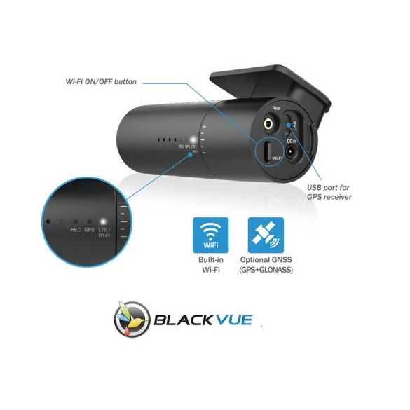 Blackvue DR590x 2CH FullHD Wi-Fi 2 Kameralı Araç Kamerası - KolayOto