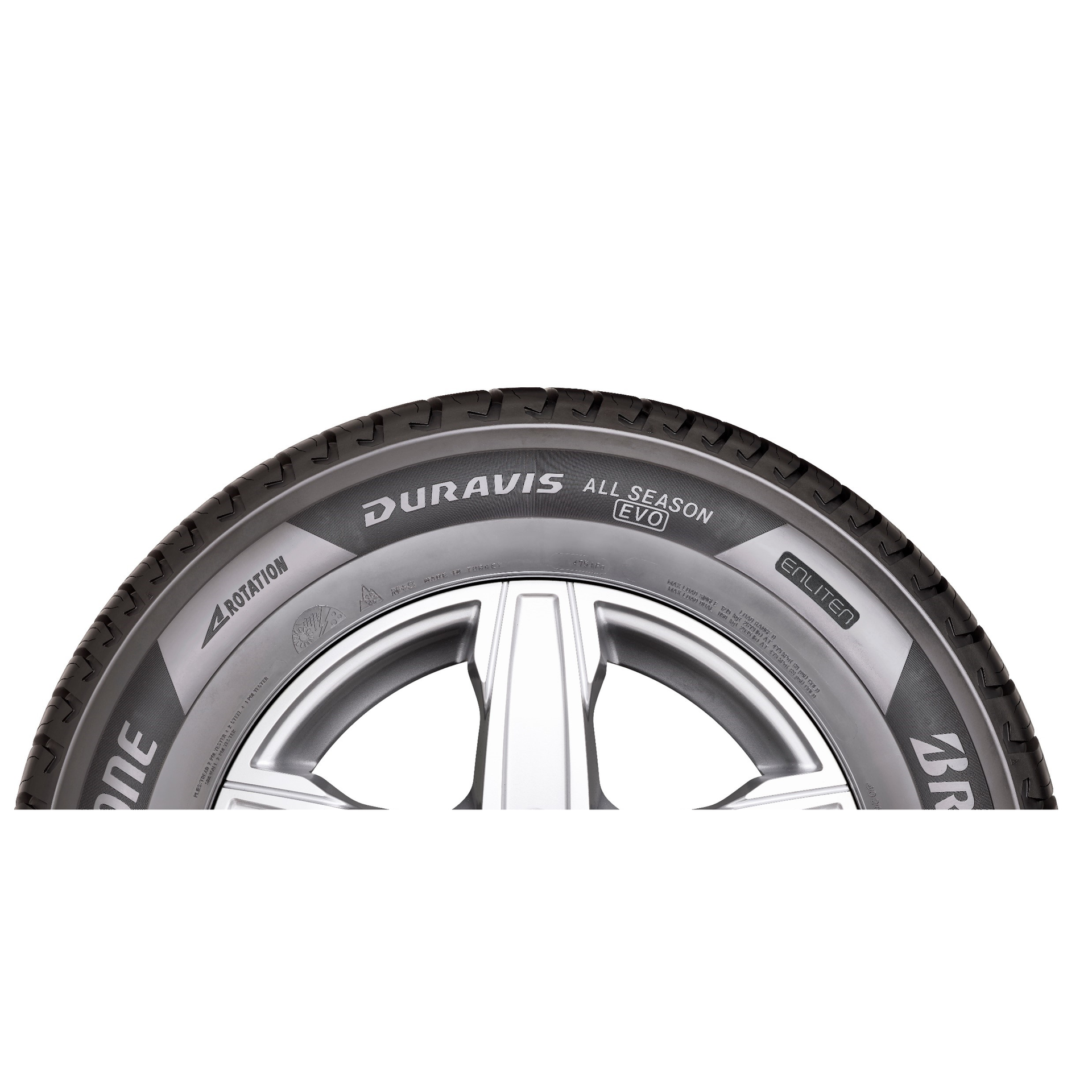 Bridgestone Duravis All Season EVO 215/75R16C 116/114R - KolayOto