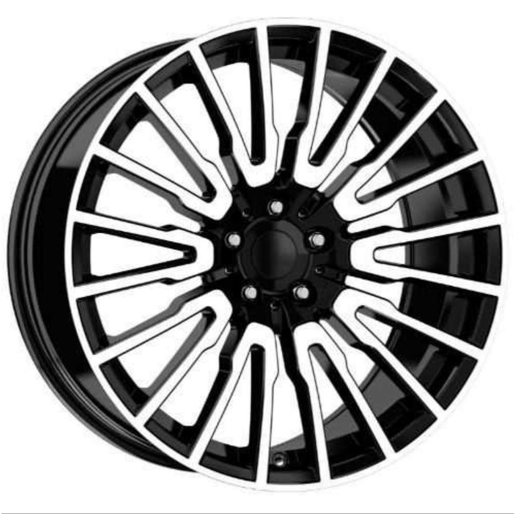 DY 20 inç 5*120 ET38 Parlak Siyah Jant Takımı (J-5178)