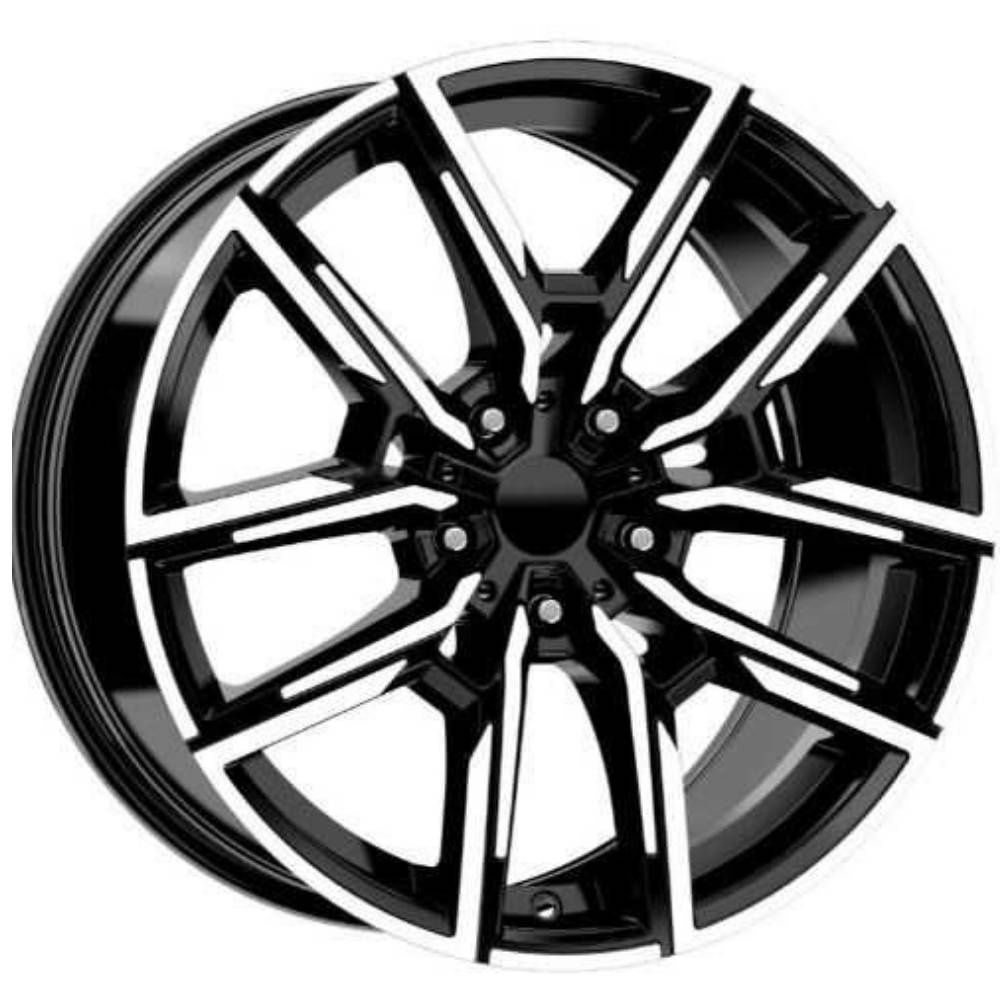 DY 19 inç 5*112 ET33 Parlak Siyah Jant Takımı (J-5158)