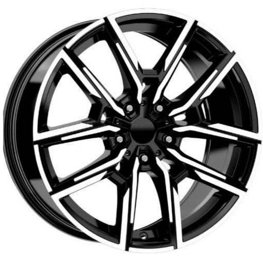 DY 19 inç 5*112 ET33 Parlak Siyah Jant Takımı (J-5151)