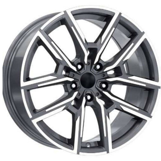 DY 19 inç 5*112 ET43 Füme Jant Takımı (J-5192)