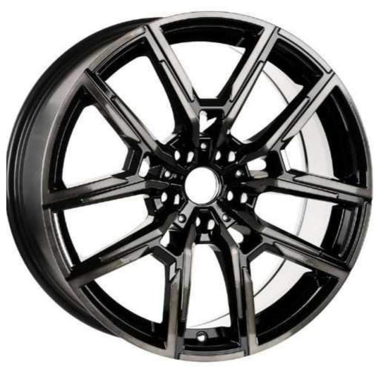 DY 19 inç 5*120 ET33 Parlak Siyah Jant Takımı (J-5172)