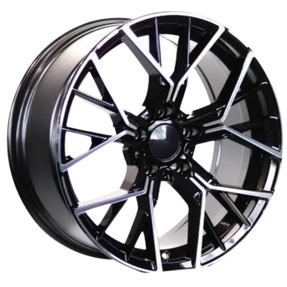 DY 19 inç 5*112 ET33 Parlak Siyah Jant Takımı (J-5197)