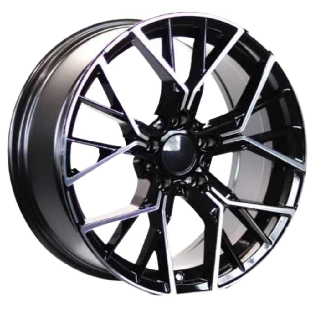 DY 19 inç 5*112 ET37 Parlak Siyah Jant Takımı (J-5147)