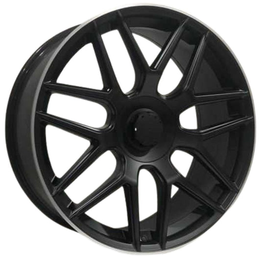 DY 22 inç 5*112 ET40 Siyah Jant Takımı (J-5203)