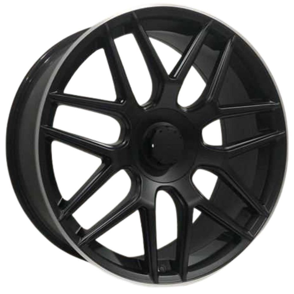 DY 22 inç 5*112 ET40 Siyah Jant Takımı (J-5203)