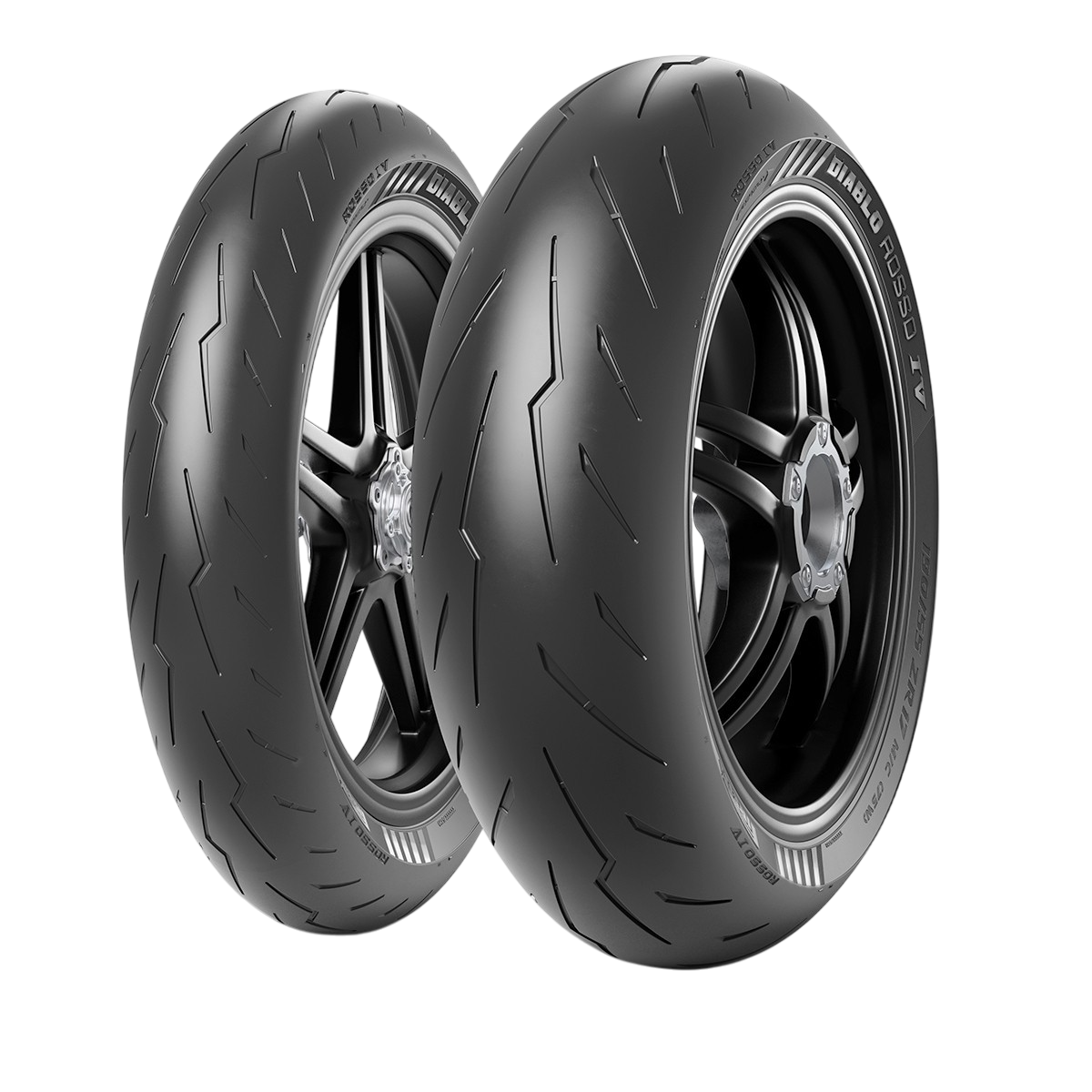 Pirelli Diablo Rosso IV 120/70ZR17 ve 190/55ZR17 Motosiklet Ön-Arka Takım Lastiği - KolayOto